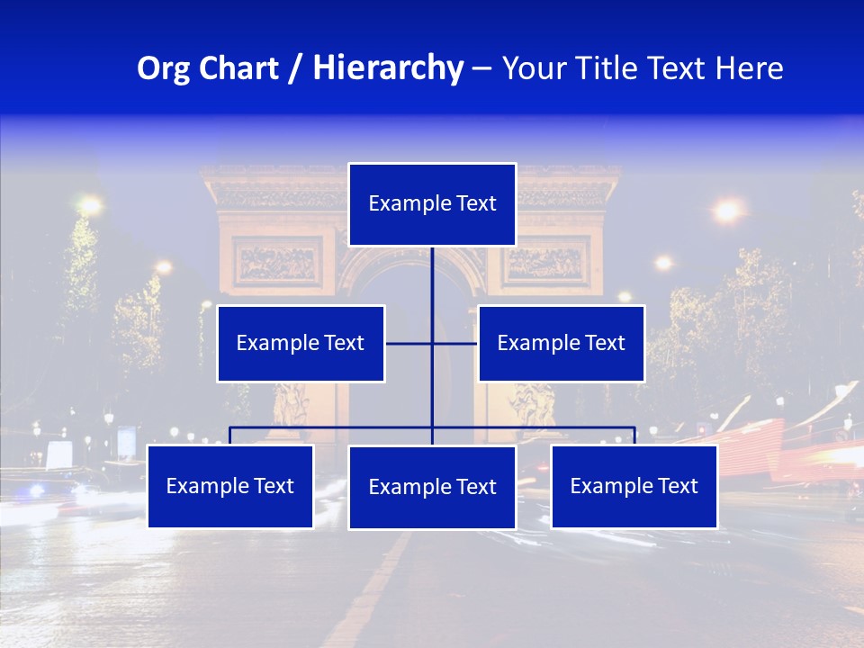 Entrance Landmark France PowerPoint Template