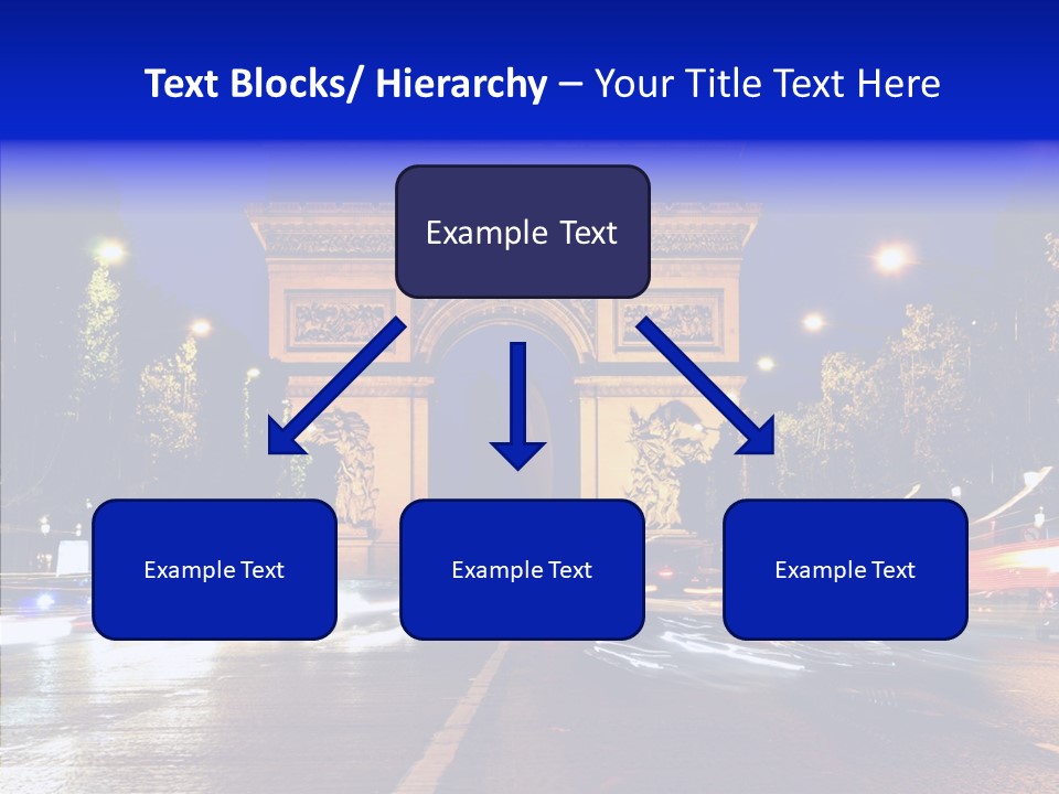 Entrance Landmark France PowerPoint Template