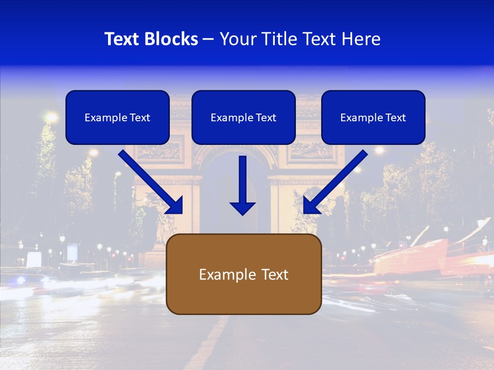 Entrance Landmark France PowerPoint Template