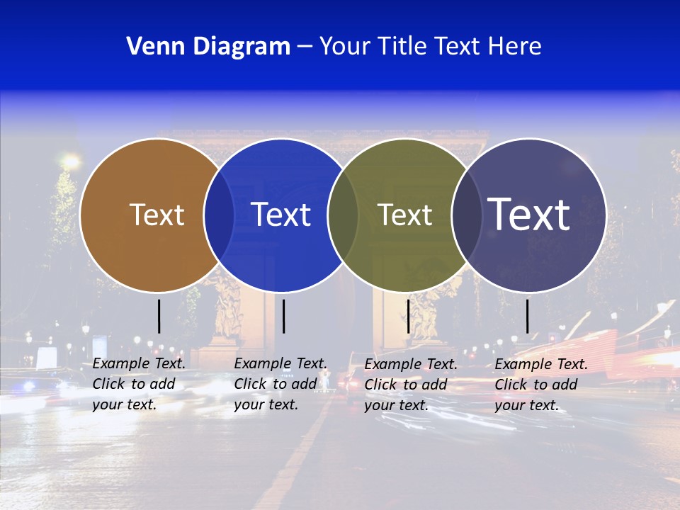 Entrance Landmark France PowerPoint Template