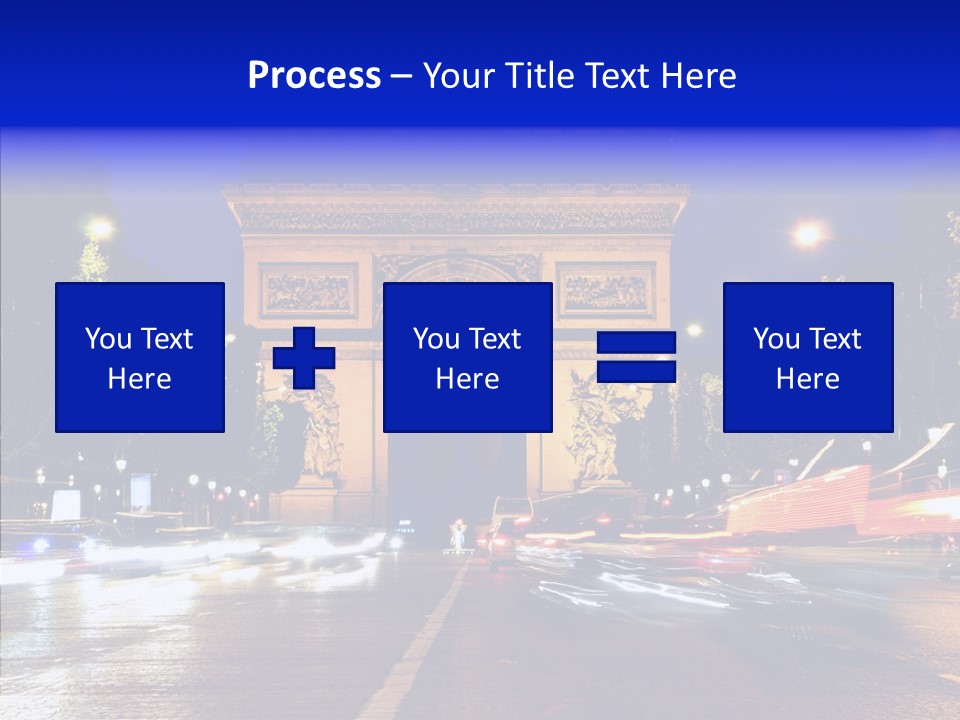 Entrance Landmark France PowerPoint Template