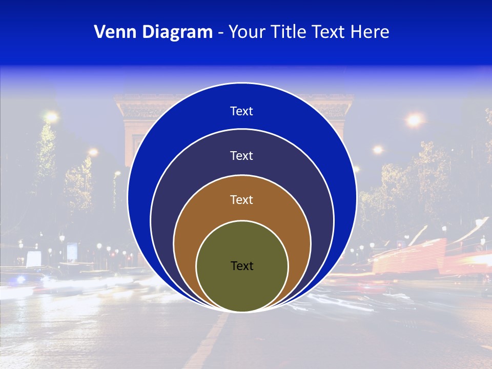 Entrance Landmark France PowerPoint Template