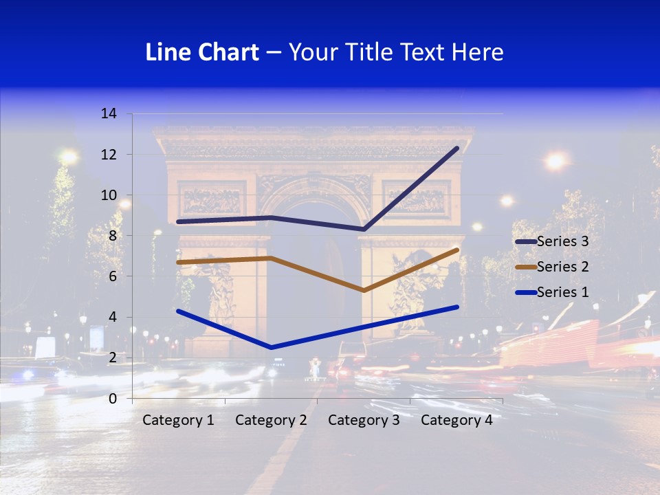 Entrance Landmark France PowerPoint Template