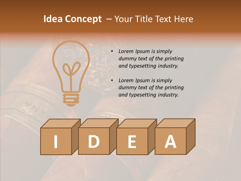 Business Luxury Cancer PowerPoint Template