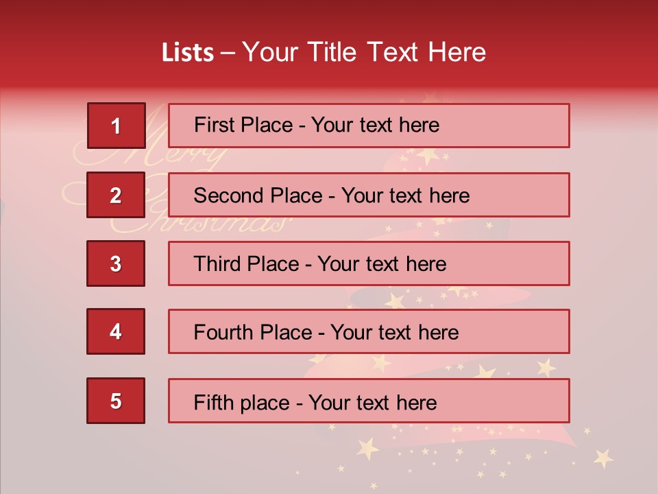 Elegance Glitter Scroll PowerPoint Template