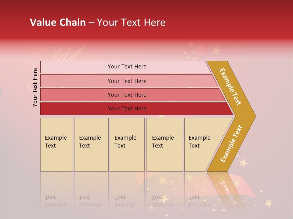 Elegance Glitter Scroll PowerPoint Template