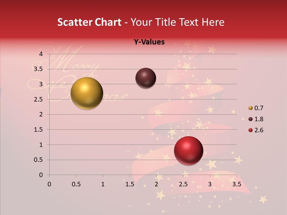 Elegance Glitter Scroll PowerPoint Template