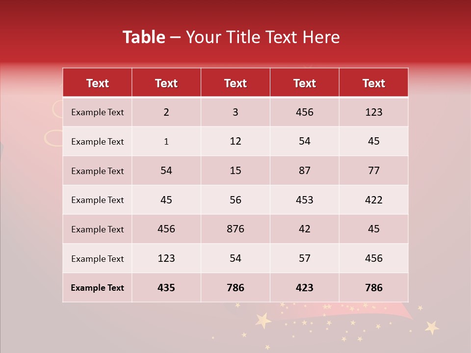 Elegance Glitter Scroll PowerPoint Template