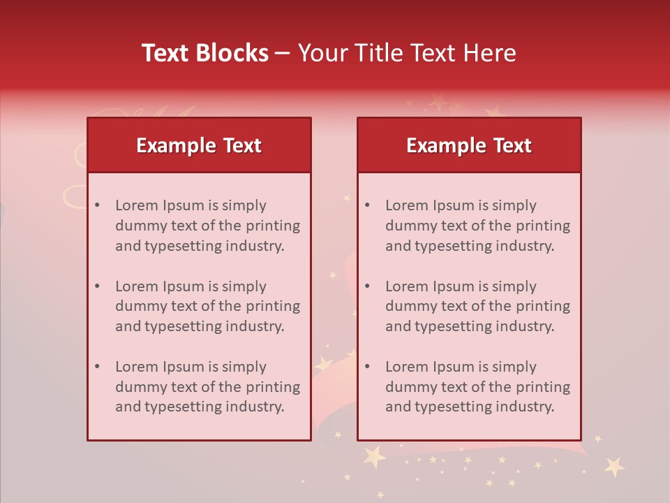 Elegance Glitter Scroll PowerPoint Template