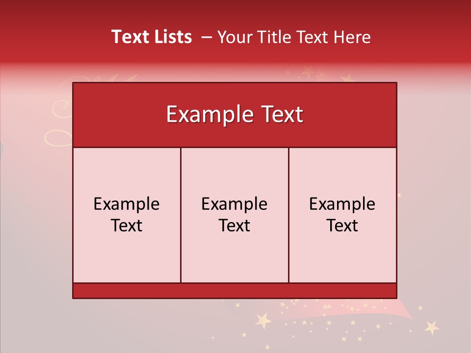 Elegance Glitter Scroll PowerPoint Template