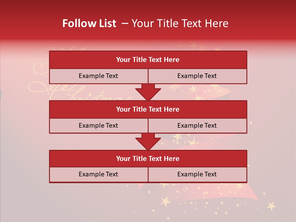 Elegance Glitter Scroll PowerPoint Template