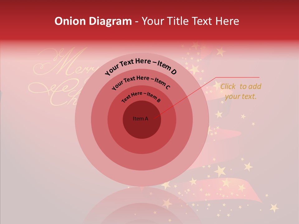 Elegance Glitter Scroll PowerPoint Template