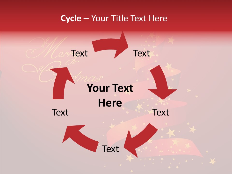 Elegance Glitter Scroll PowerPoint Template