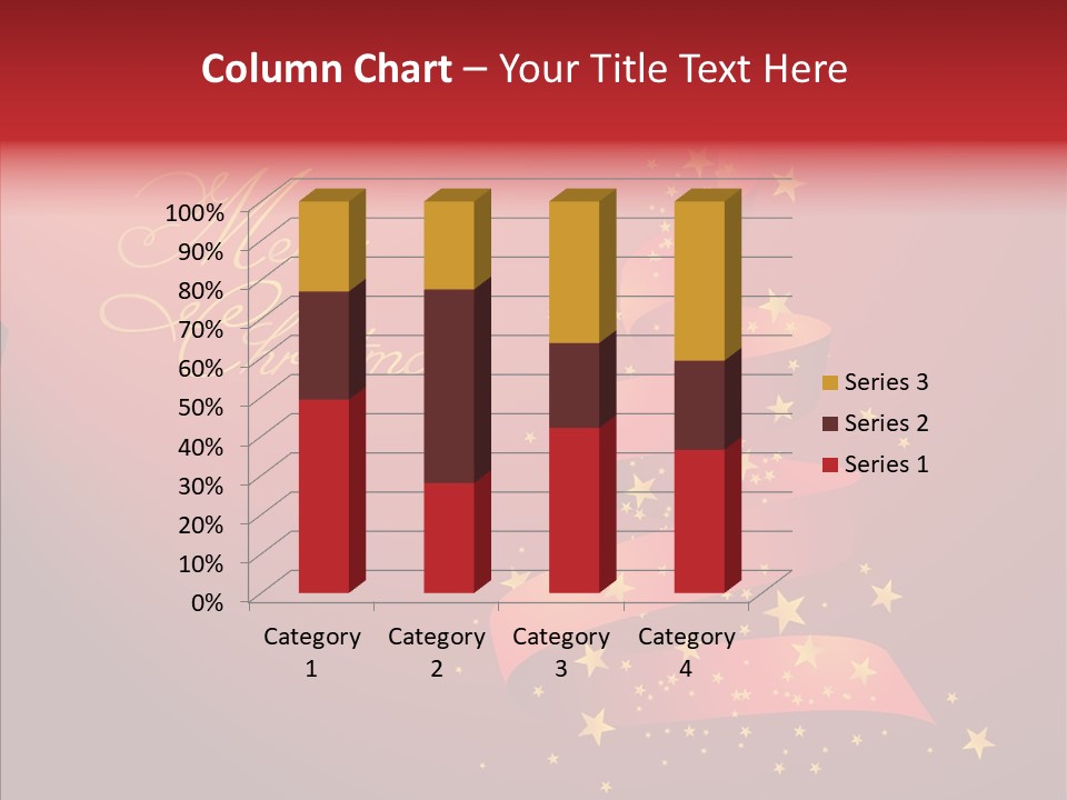 Elegance Glitter Scroll PowerPoint Template