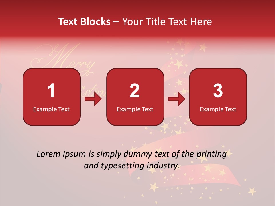 Elegance Glitter Scroll PowerPoint Template