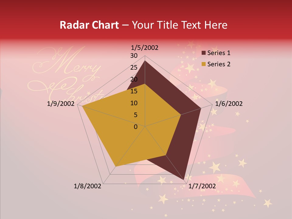 Elegance Glitter Scroll PowerPoint Template