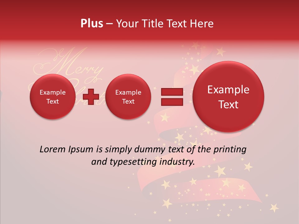 Elegance Glitter Scroll PowerPoint Template
