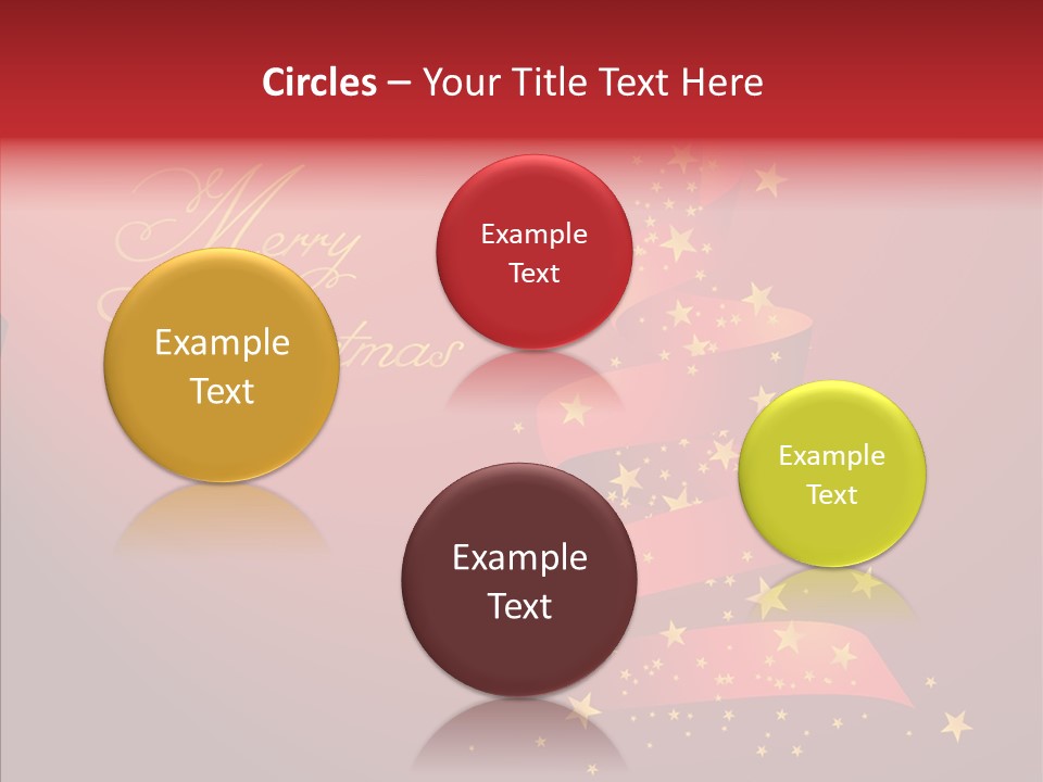 Elegance Glitter Scroll PowerPoint Template