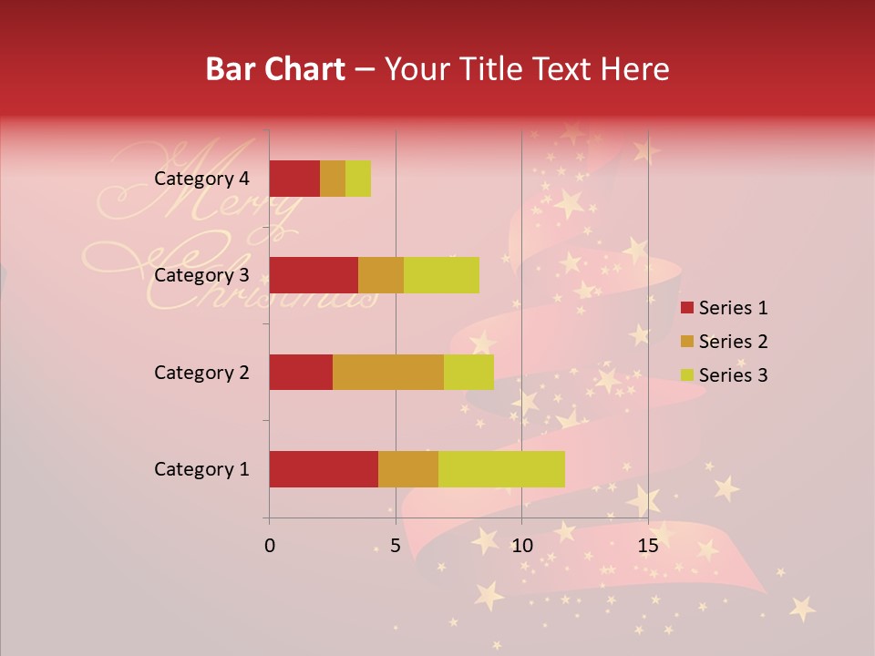 Elegance Glitter Scroll PowerPoint Template