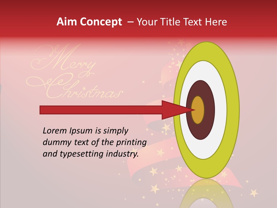 Elegance Glitter Scroll PowerPoint Template