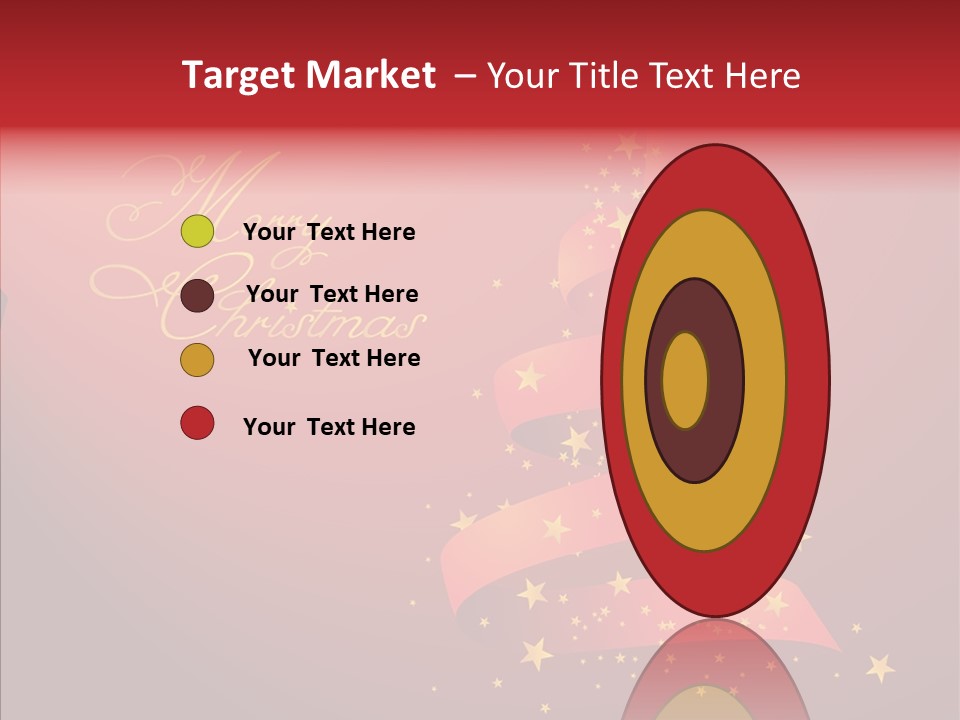 Elegance Glitter Scroll PowerPoint Template