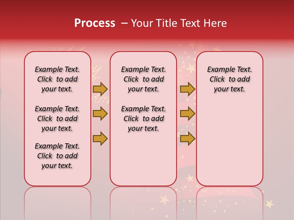 Elegance Glitter Scroll PowerPoint Template
