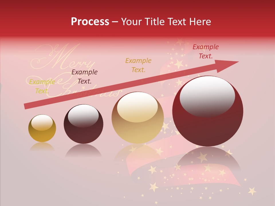 Elegance Glitter Scroll PowerPoint Template