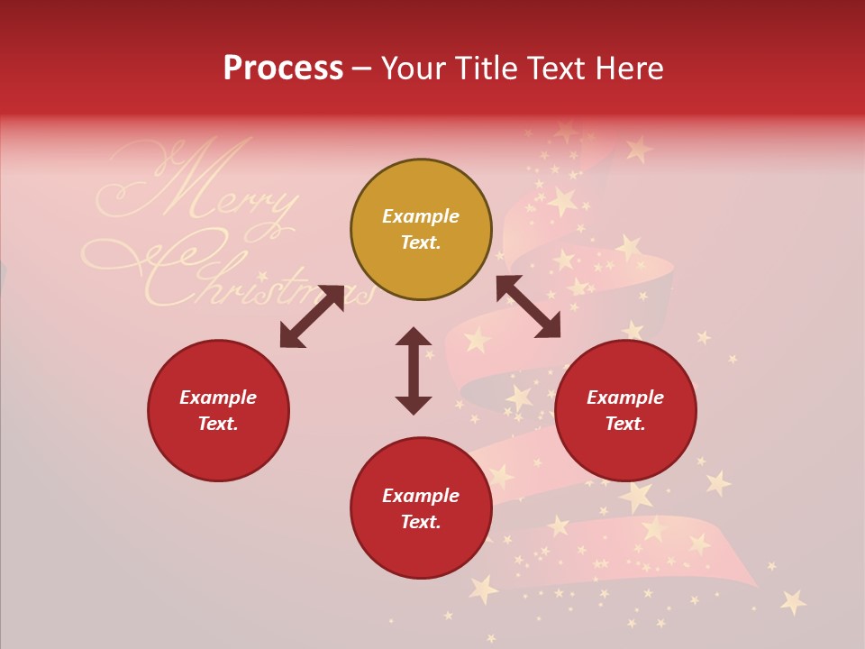 Elegance Glitter Scroll PowerPoint Template