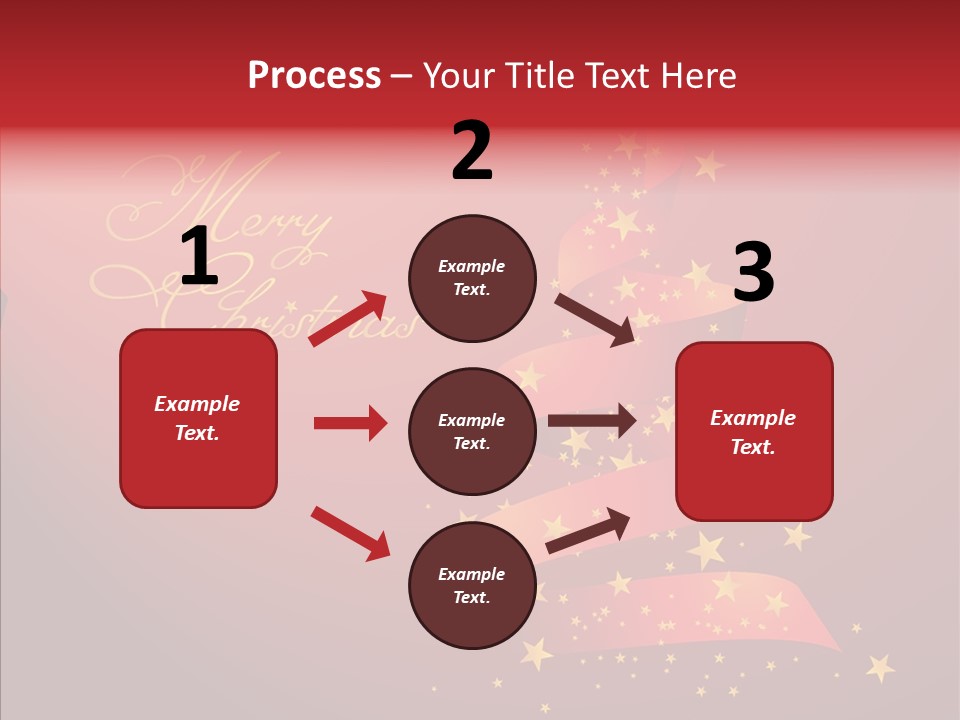 Elegance Glitter Scroll PowerPoint Template