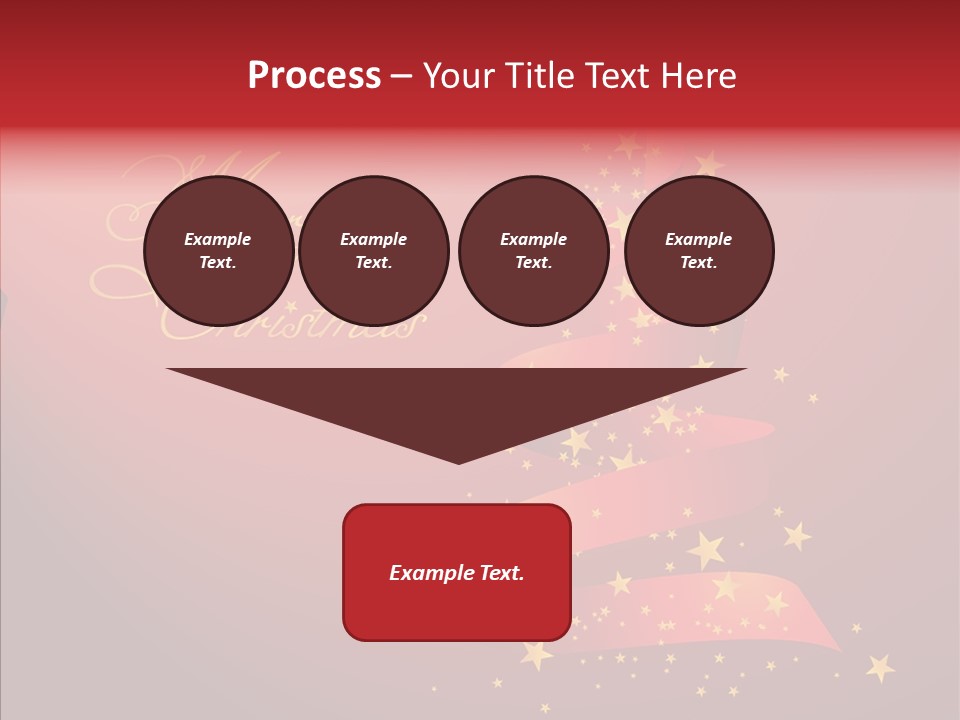 Elegance Glitter Scroll PowerPoint Template