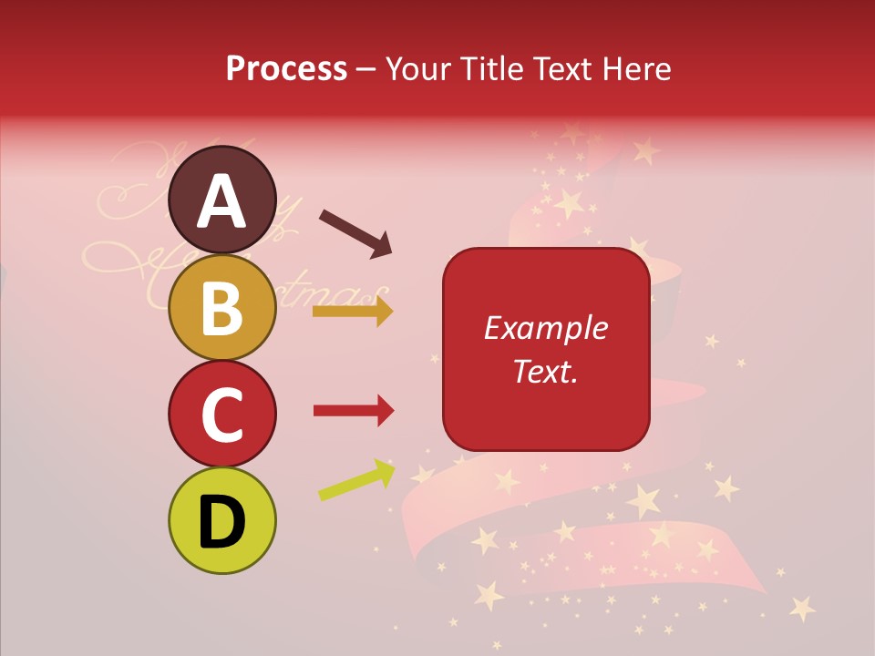 Elegance Glitter Scroll PowerPoint Template