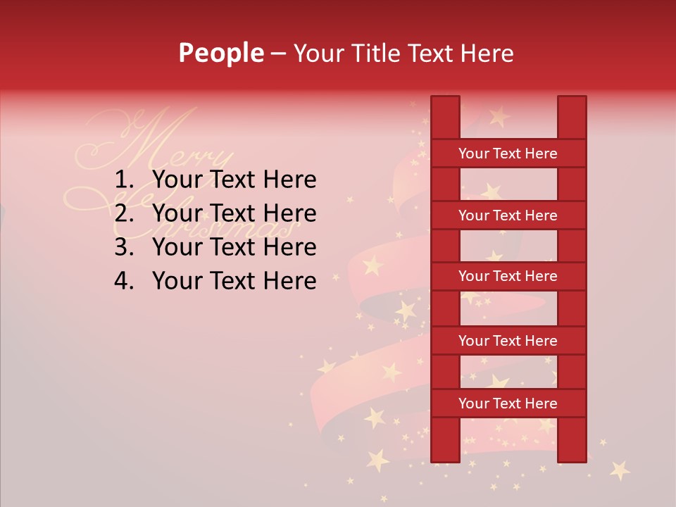 Elegance Glitter Scroll PowerPoint Template