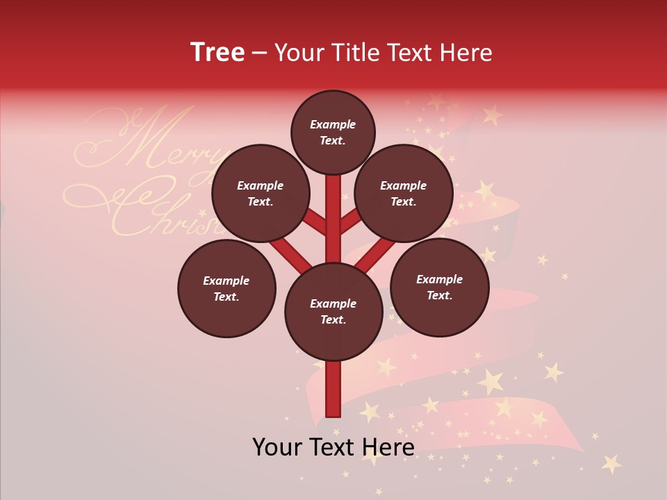 Elegance Glitter Scroll PowerPoint Template