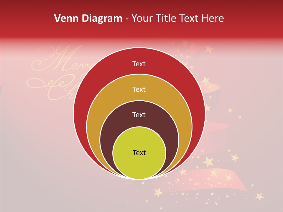 Elegance Glitter Scroll PowerPoint Template