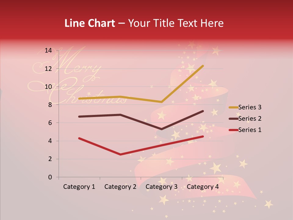 Elegance Glitter Scroll PowerPoint Template