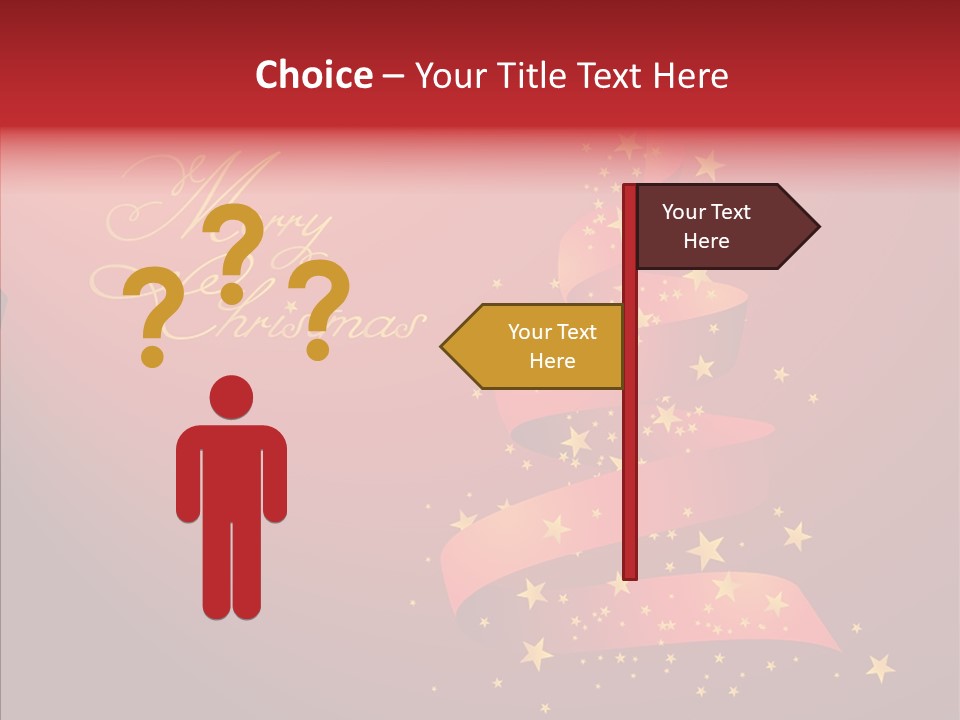 Elegance Glitter Scroll PowerPoint Template