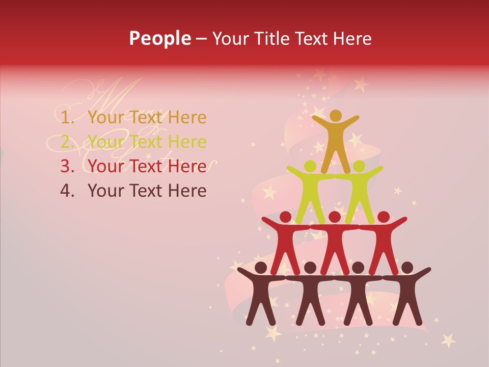 Elegance Glitter Scroll PowerPoint Template