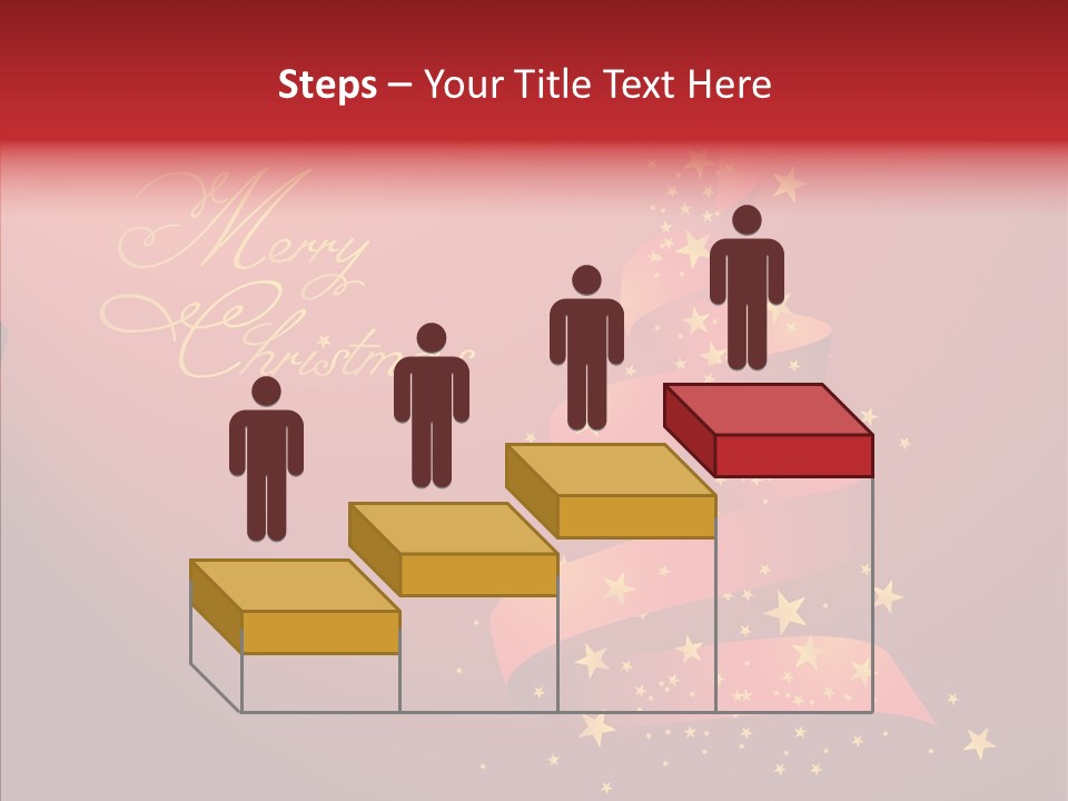 Elegance Glitter Scroll PowerPoint Template
