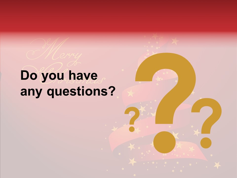 Elegance Glitter Scroll PowerPoint Template