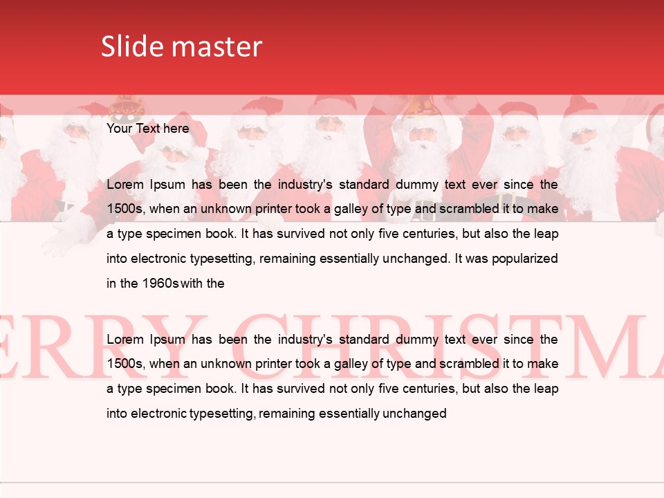 Man Party Group PowerPoint Template