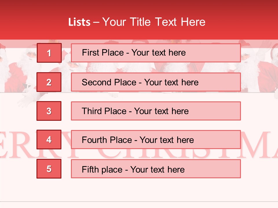 Man Party Group PowerPoint Template