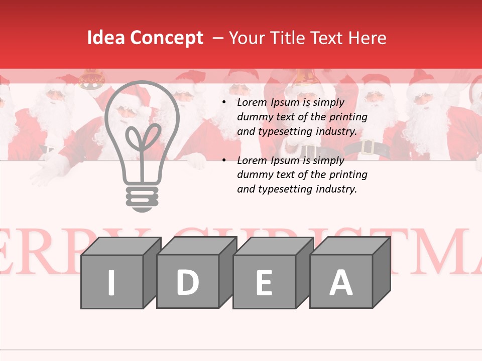 Man Party Group PowerPoint Template