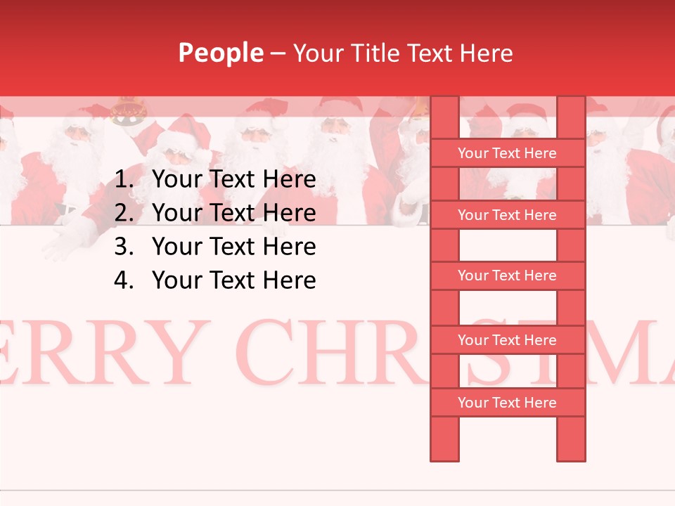 Man Party Group PowerPoint Template
