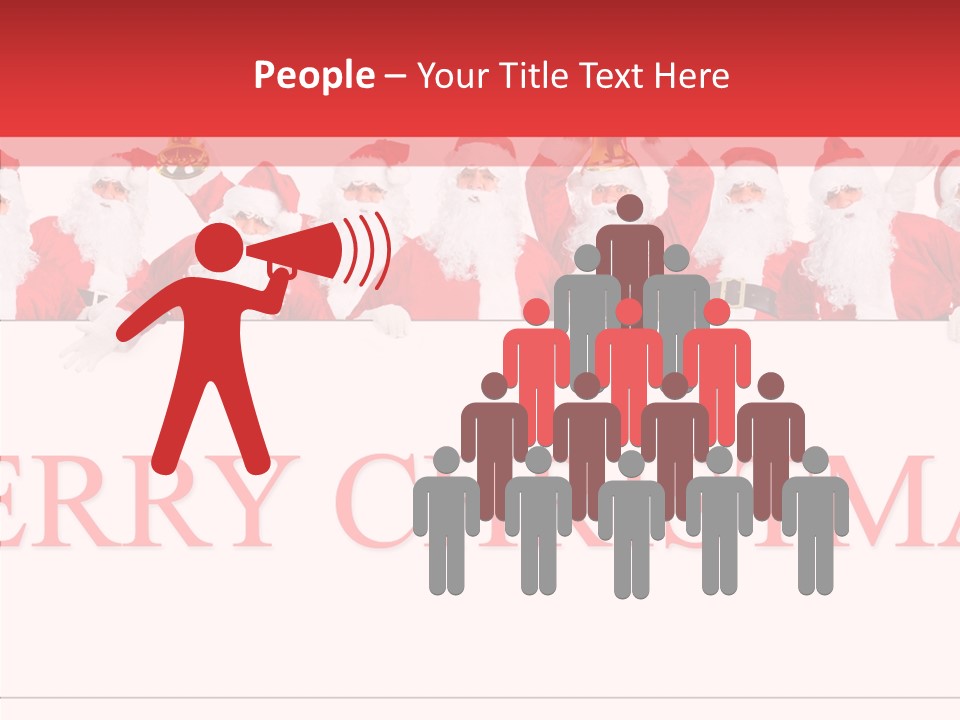 Man Party Group PowerPoint Template