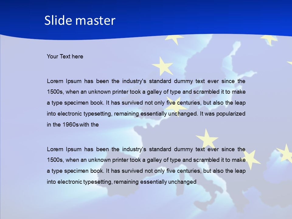 Fantasy Communication Illustration PowerPoint Template