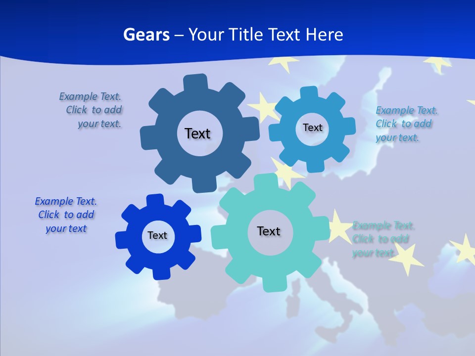 Fantasy Communication Illustration PowerPoint Template