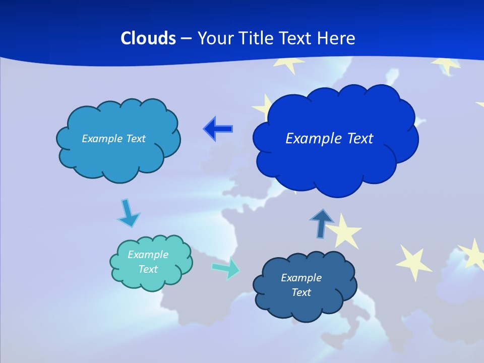 Fantasy Communication Illustration PowerPoint Template