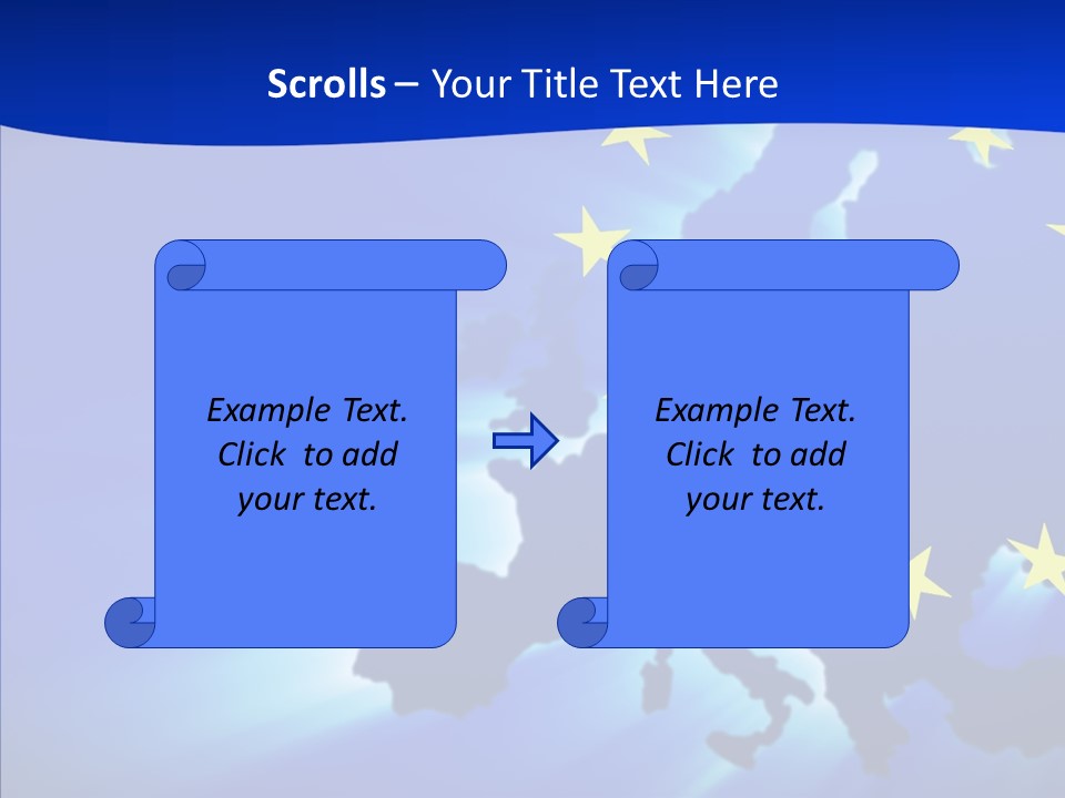 Fantasy Communication Illustration PowerPoint Template
