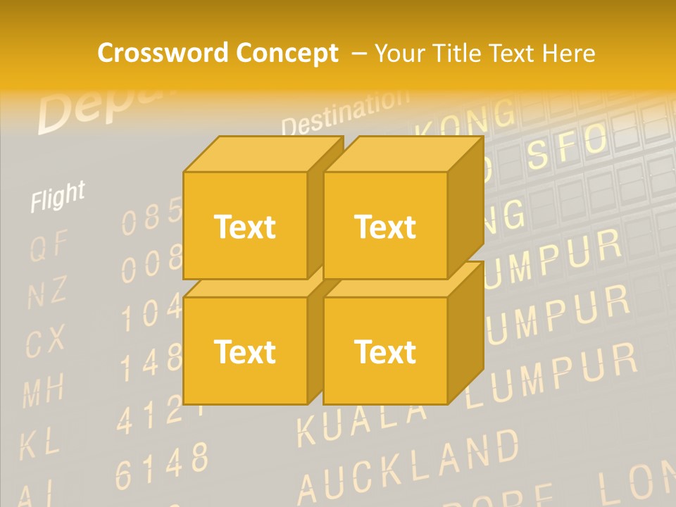 Flight Holiday Electronic PowerPoint Template