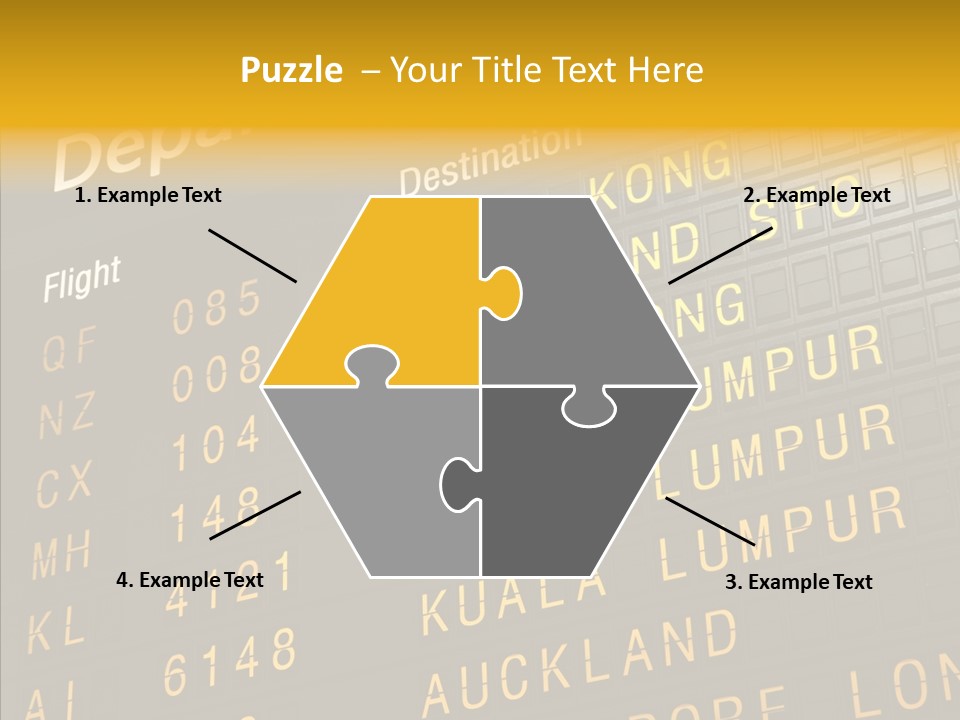 Flight Holiday Electronic PowerPoint Template